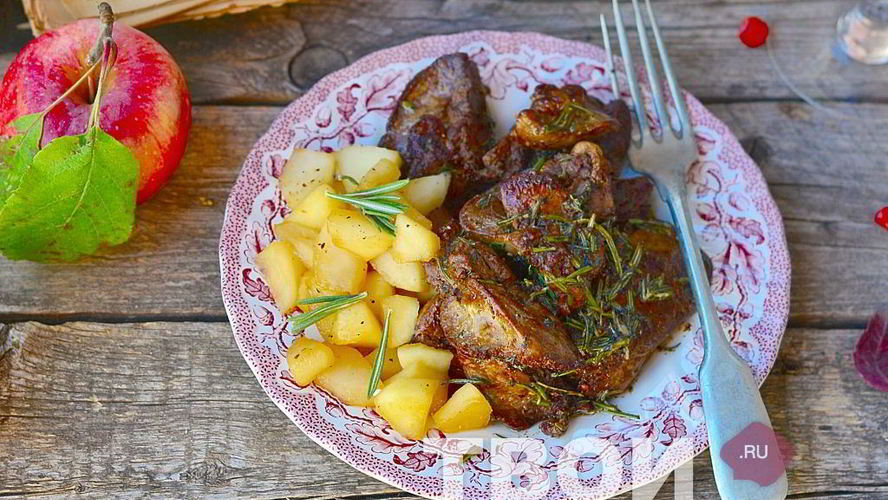 Рецепт жареной куриной печени