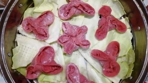 китайские паровые пельмени