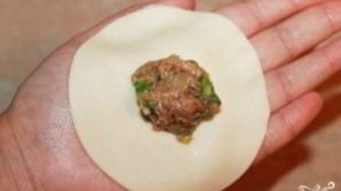 китайские жареные пельмени