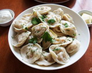 Пельмени из скумбрии