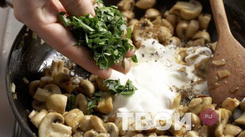 пельмени с грибами