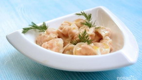 Рецепт Пельменей с рыбным фаршем