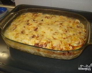 Пельмени в духовке с сыром и майонезом