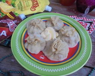 Пикантные паровые пельмени с картофелем и мясом