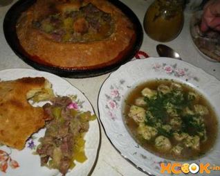 Татарские пельмени юфахаш