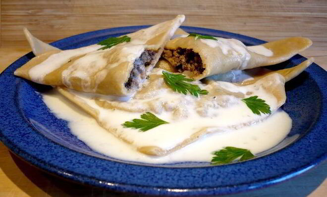 Турецкие пельмени Два капитана