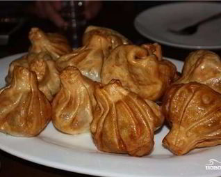 Жареные хинкали