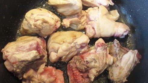 быстрый плов с курицей