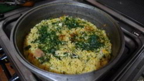 классический плов со свининой