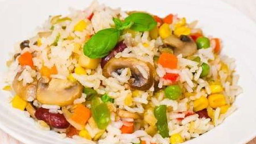 Рецепт легкого овощной плов