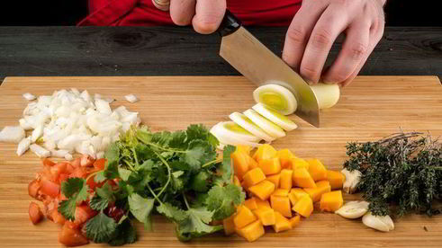 овощной плов с курицей