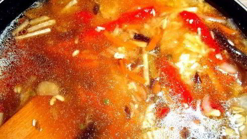 паэлья — быстрый рис с консервированным тунцом