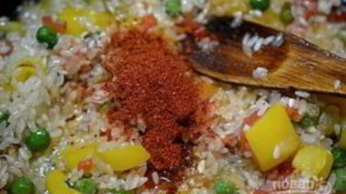 паэлья классическая с морепродуктами