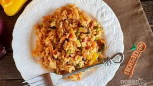 паэлья классическая с морепродуктами