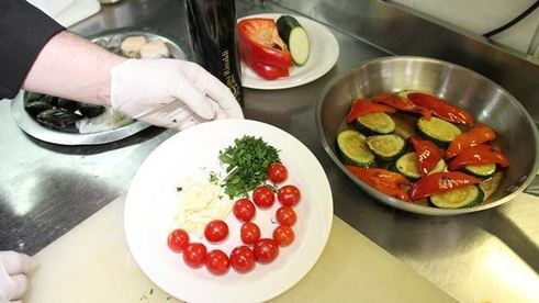 паэлья с морепродуктами