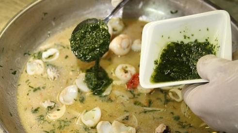 паэлья с морепродуктами