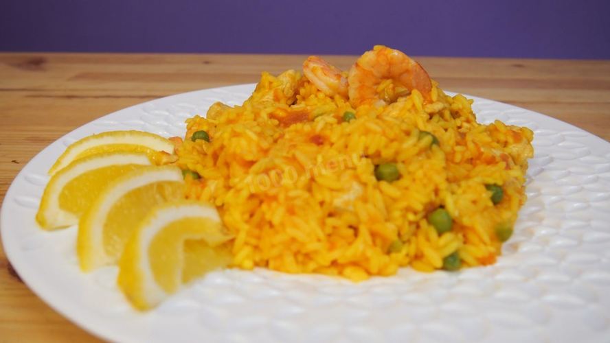 Рецепт паэльи вкусный ужин за 40 минут