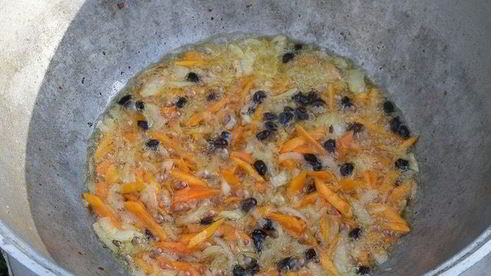 плов дачный с карпом