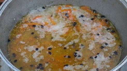 плов дачный с карпом