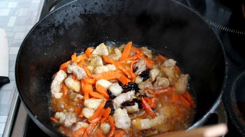 плов из баранины в казане