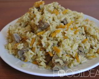 Плов из говядины