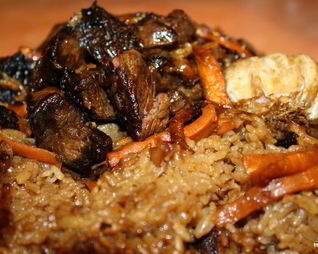 Плов из индоутки