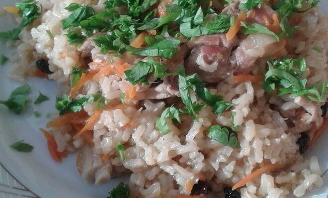 Плов из курицы На здоровье