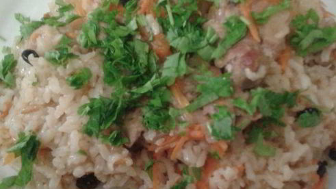 плов из курицы на здоровье