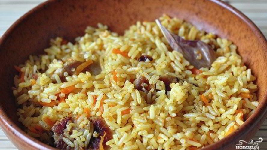 Рецепт плова из телятины в мультиварке