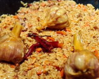 Плов на костре