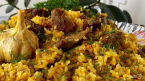 плов по-украински со свининой