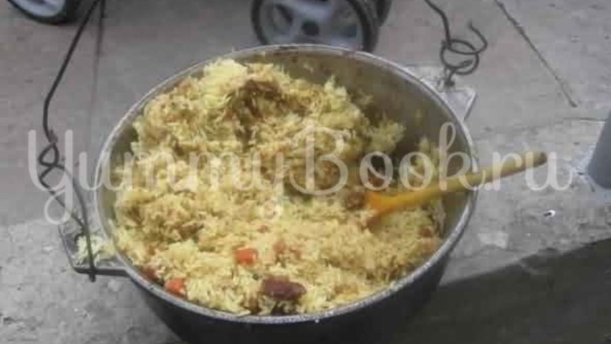 Рецепт плова праздничного по-узбекски