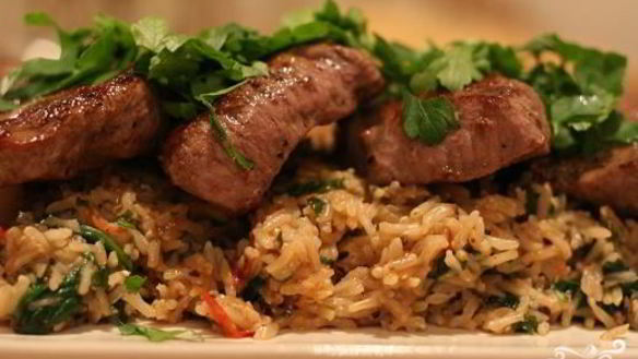 Рецепт Плова с бараньими ребрышками