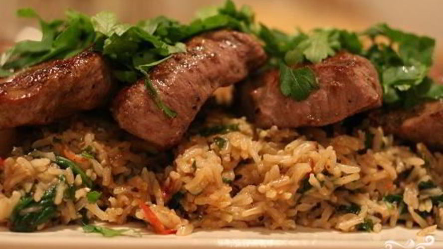 Рецепт плова с бараньими ребрышками