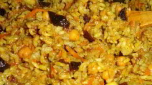 плов с черносливом