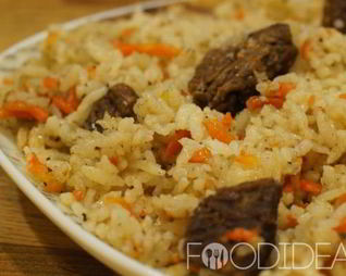 Плов с говядиной в мультиварке