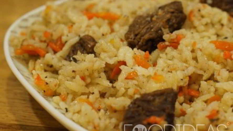 Рецепт плова с говядиной в мультиварке