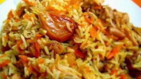 плов с грудкой