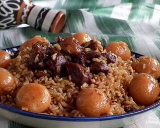 Плов с картошкой