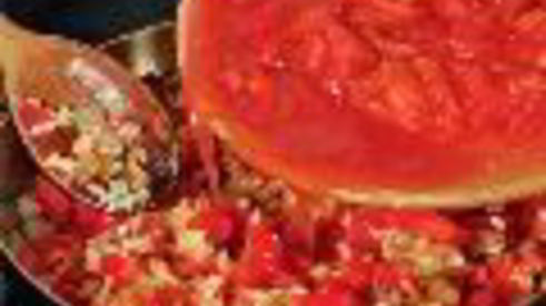 плов с креветками и мидиями