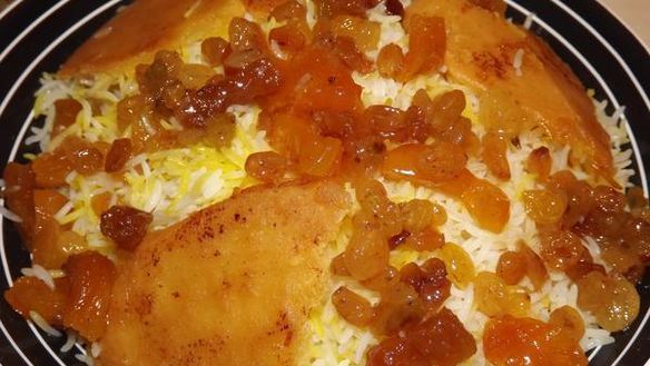 Рецепт Плова с курагой и изюмом