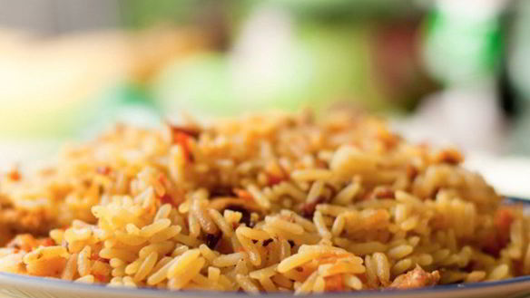 Рецепт Плова с курицей и барбарисом