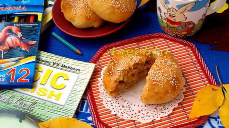 Рецепт плова с курицей в булочке