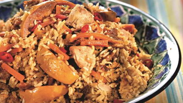 Рецепт Плова с курицей в кастрюле