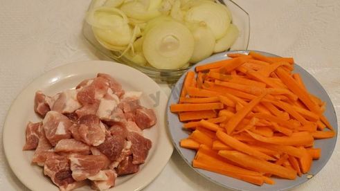 плов с нутом