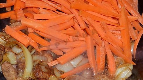 плов с нутом