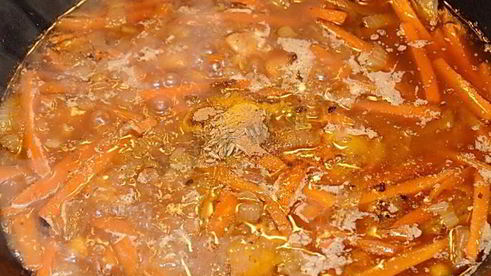 плов с нутом