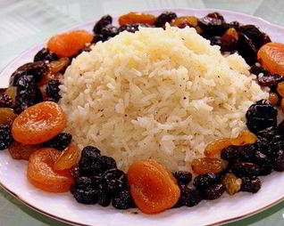 Плов с сухофруктами в мультиварке