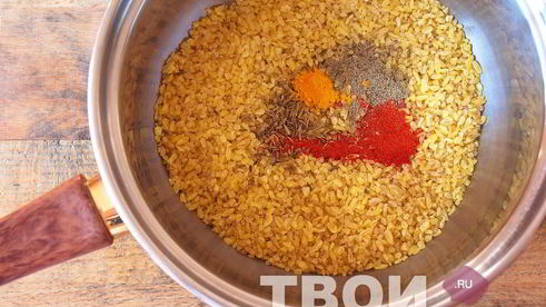 плов с тыквой