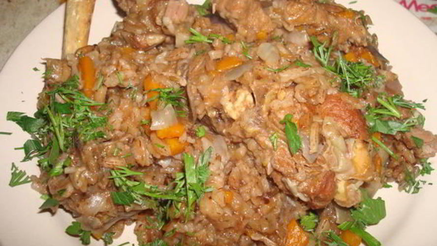 Рецепт плова узбекского из риса де-взира